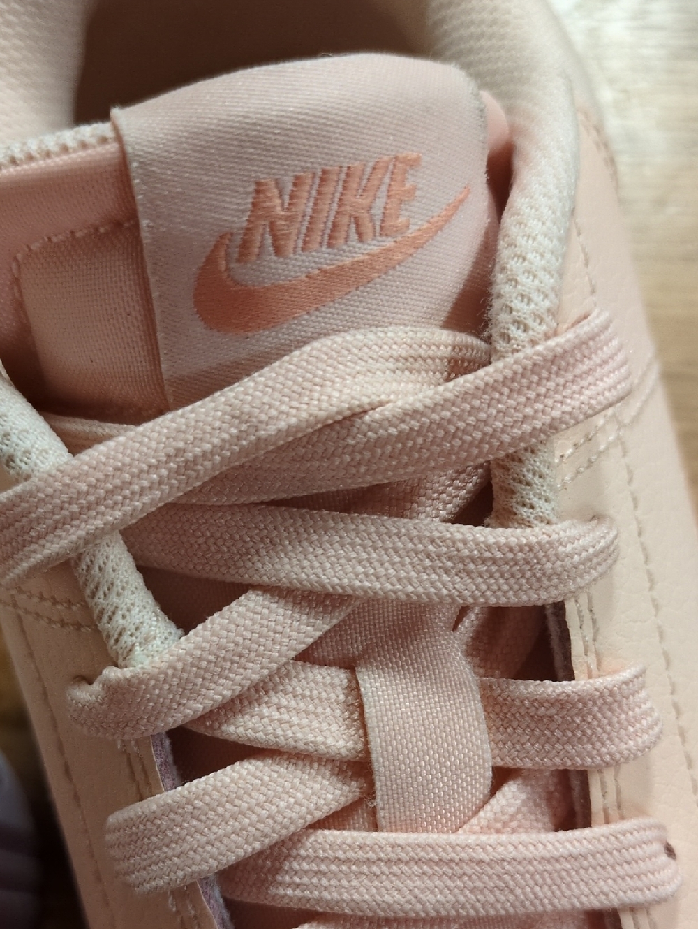 Nike Womens Court Legacy Lift Platform Sneakers Washed Coral Size 8 - Picture 9 of 11